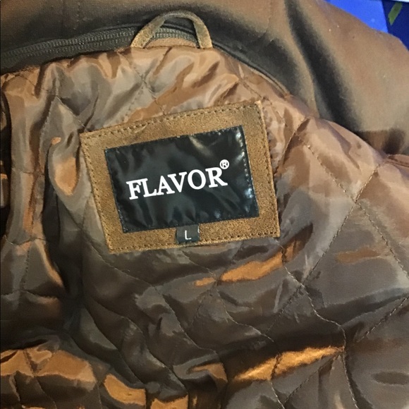 Flavor- hooded leather “Bomber style” men’s coat. - Picture 4 of 11